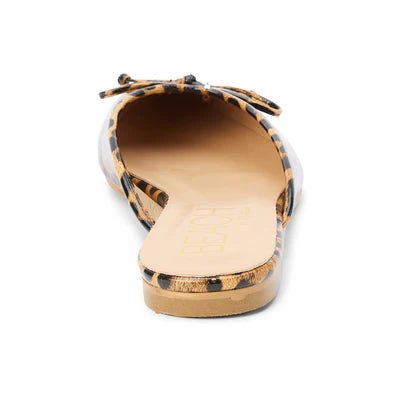 Matisse REGGIE Patent Leopard Flat Mule - Shoes - Flats - Matisse