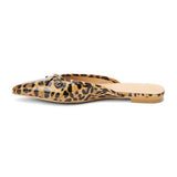 Matisse REGGIE Patent Leopard Flat Mule - Shoes - Flats - Matisse