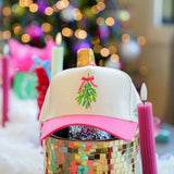 Meet Me Under Mistletoe Canvas Cap - Accessories - Hats - Summer Tees