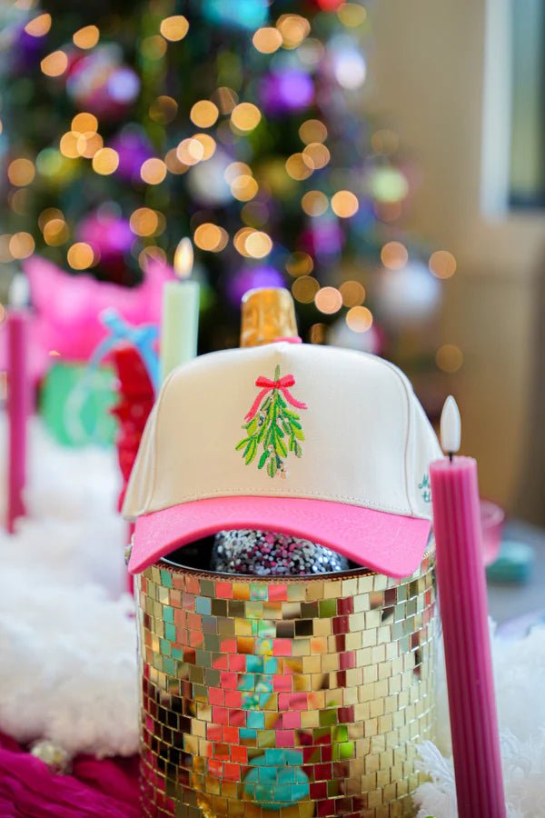 Meet Me Under Mistletoe Canvas Cap - Accessories - Hats - Summer Tees