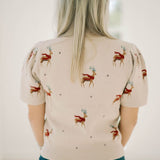 Merry Moment Reindeer Sweater - Tops - Sweaters - She & Sky