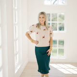 Merry Moment Reindeer Sweater - Tops - Sweaters - She & Sky