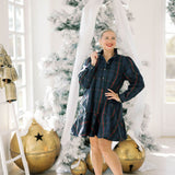 Merry Plaid Collared Mini Dress - Dresses - Heyson