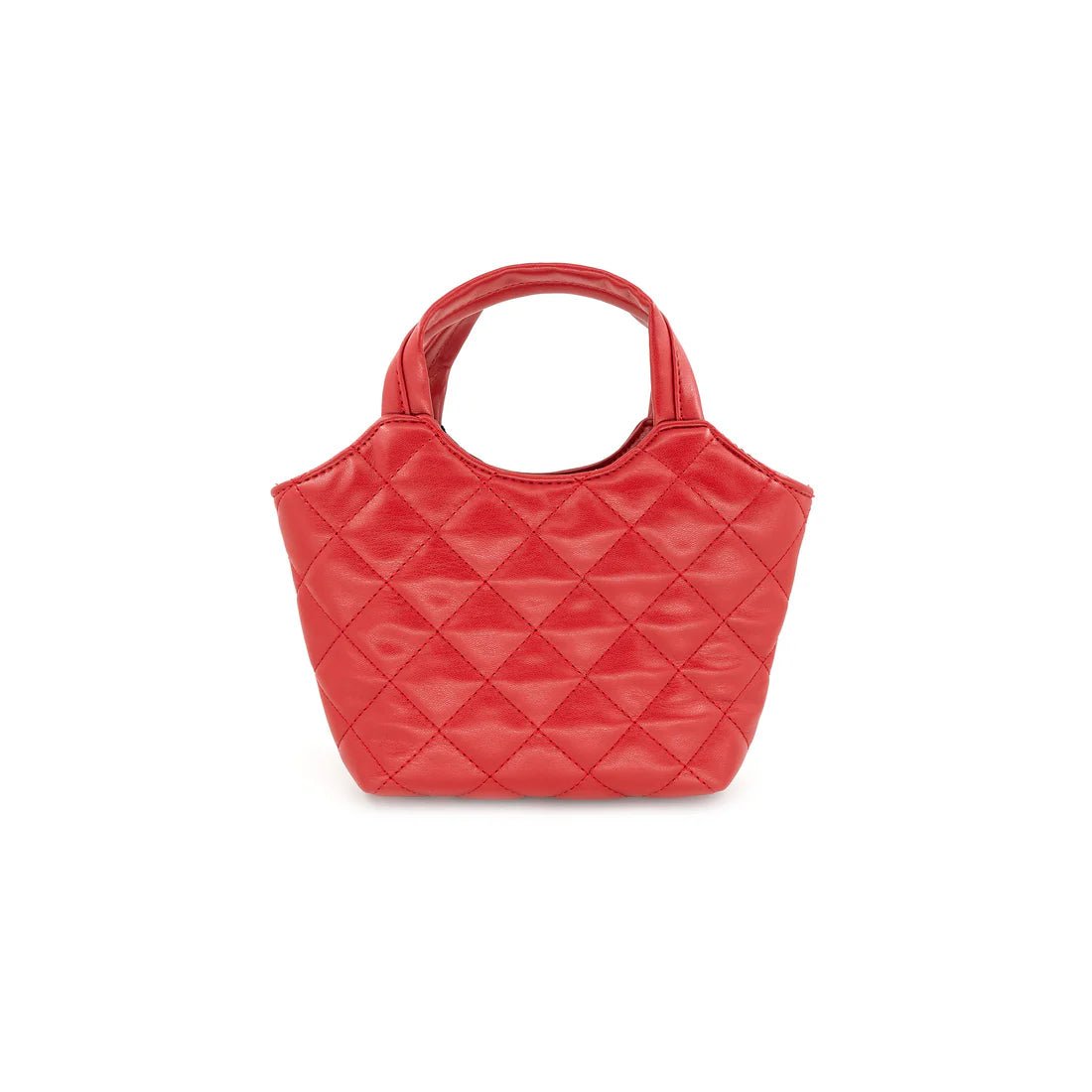 Mini Red Tote Bucket Bag/Crossbody - Bags - Purses & Handbags - BC Bags