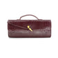 Mini Snake Print Burgundy Crossbody/Clutch - Accessories - Purses & Handbags - BC Bags
