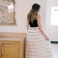 Modern Chic Sweater Tulle Ruffle Maxi Dress - Dresses - TCEC