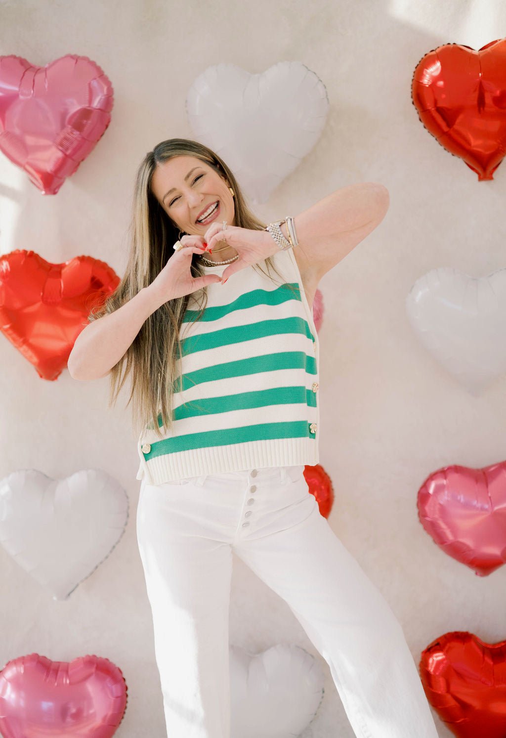 Modern Line Sweater Tank - Tops - Sweaters - She & Sky