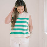 Modern Line Sweater Tank - Tops - Sweaters - She & Sky