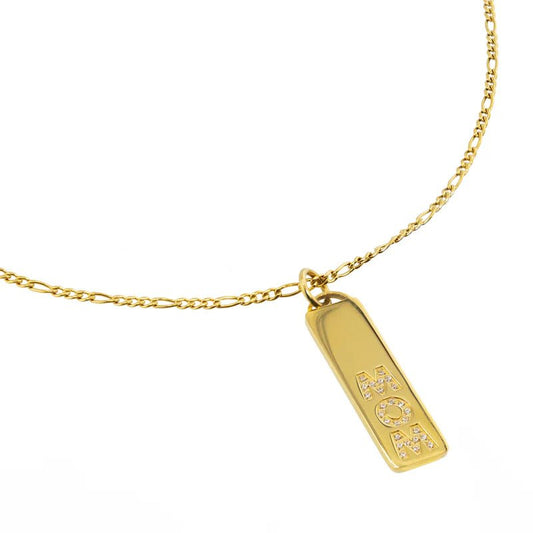 MOM Gold Adjustable Necklace - Jewelry - Necklaces - Brenda Grands Jewelry