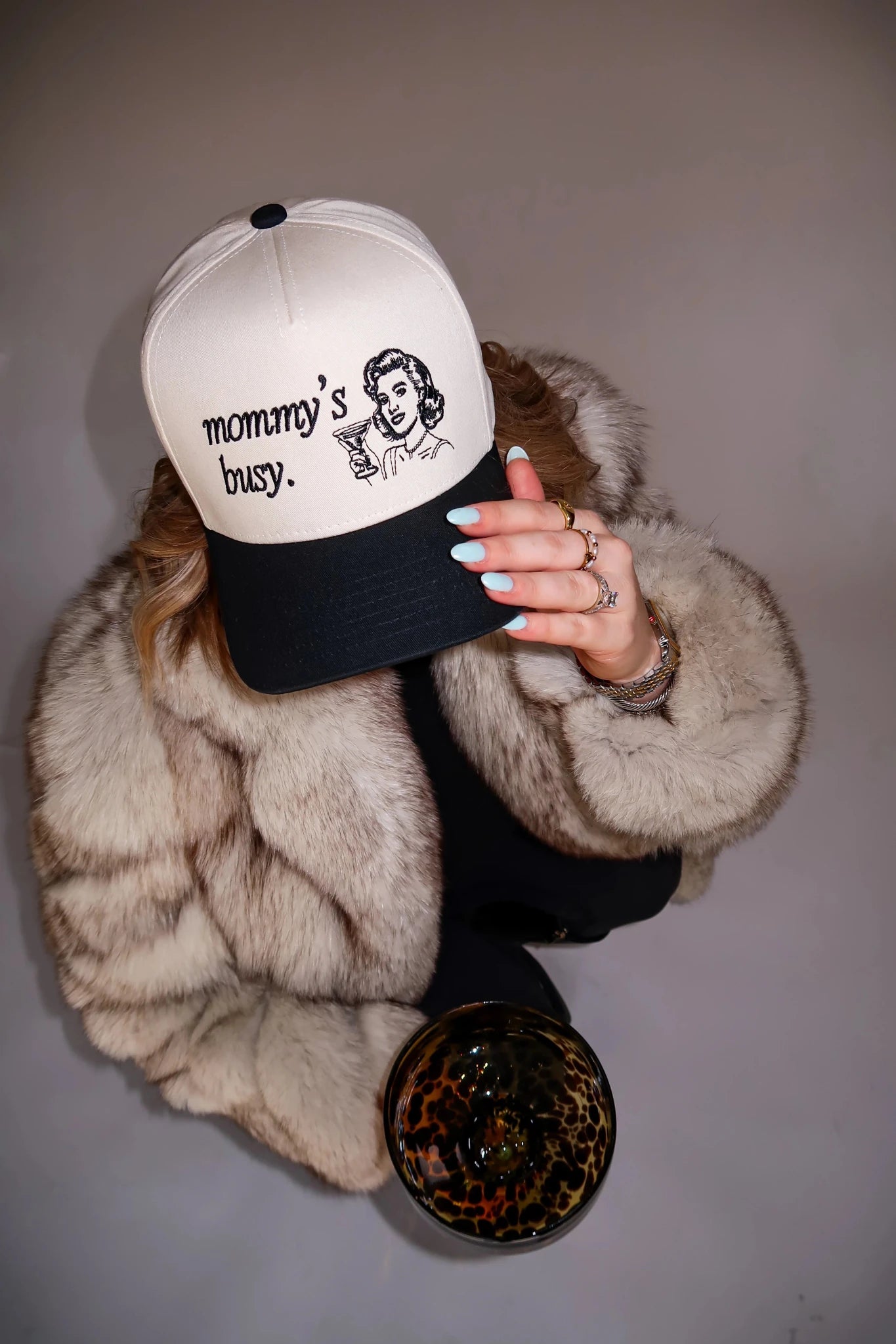 Mommy’s Busy Canvas Trucker Hat - Accessories - Hats - Happiest