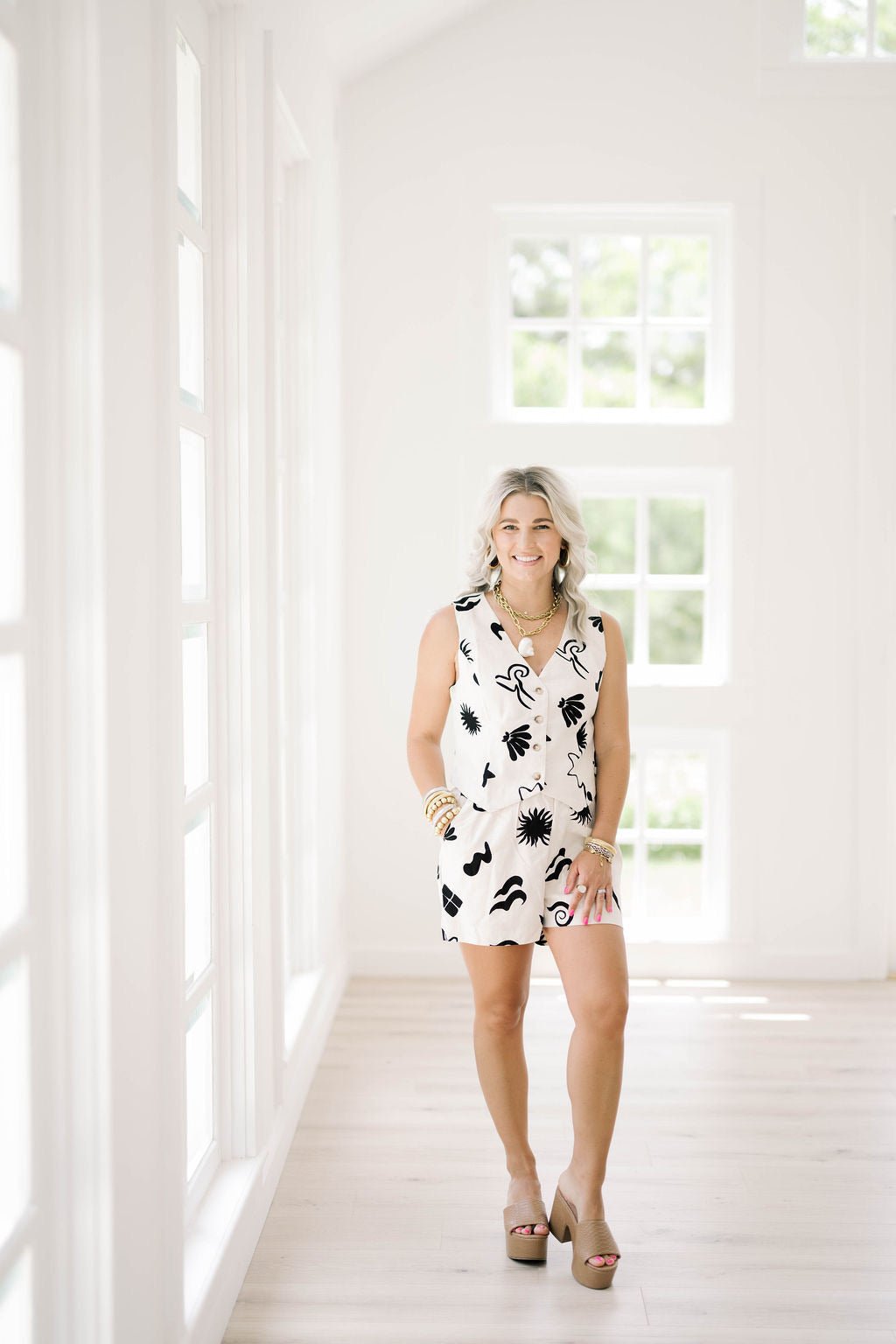 Morning Stroll Vest Top - Outerwear - Vests - Blu Pepper