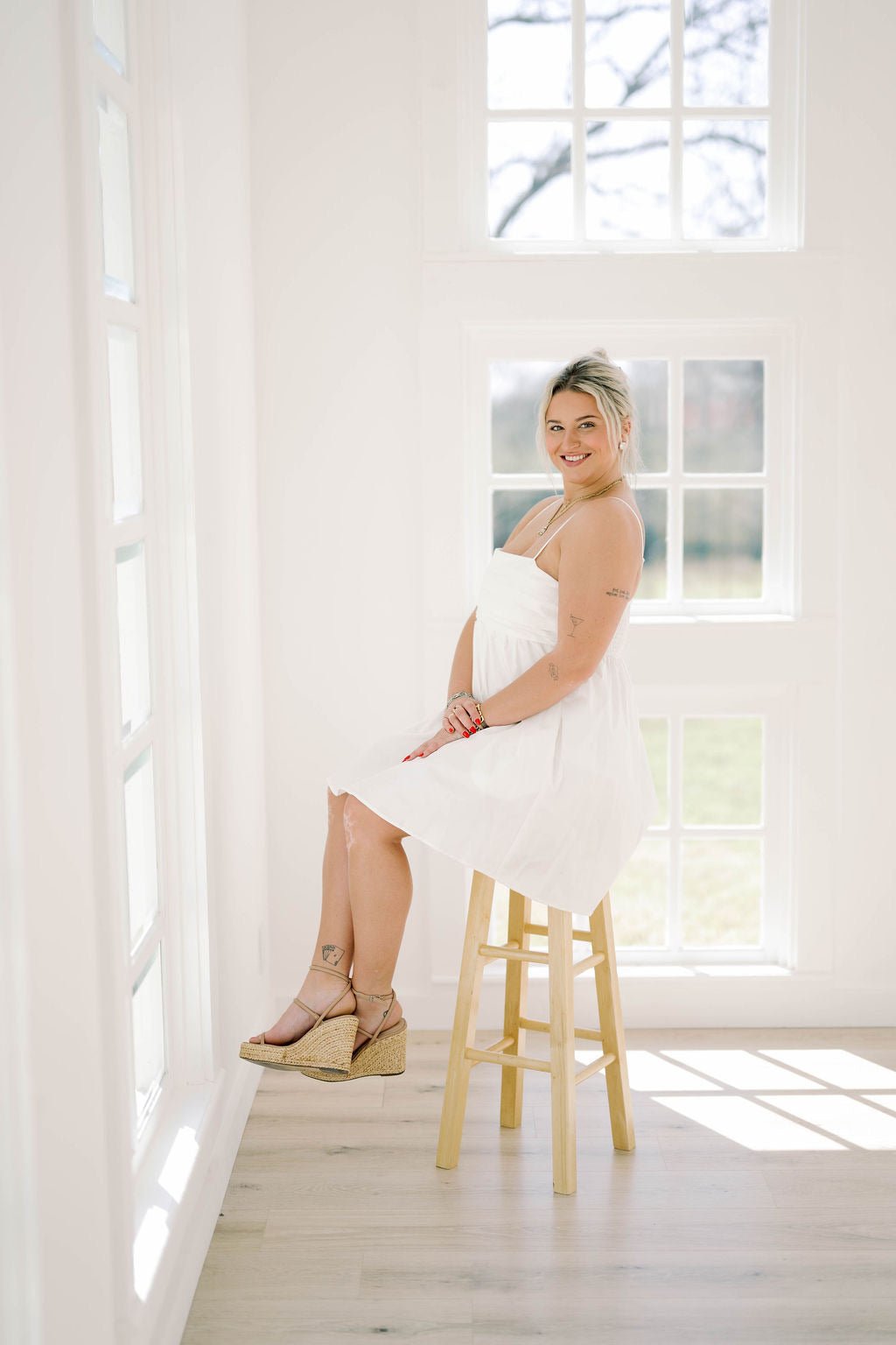 Mother of Pearl Mini Dress - Dresses - Wishlist