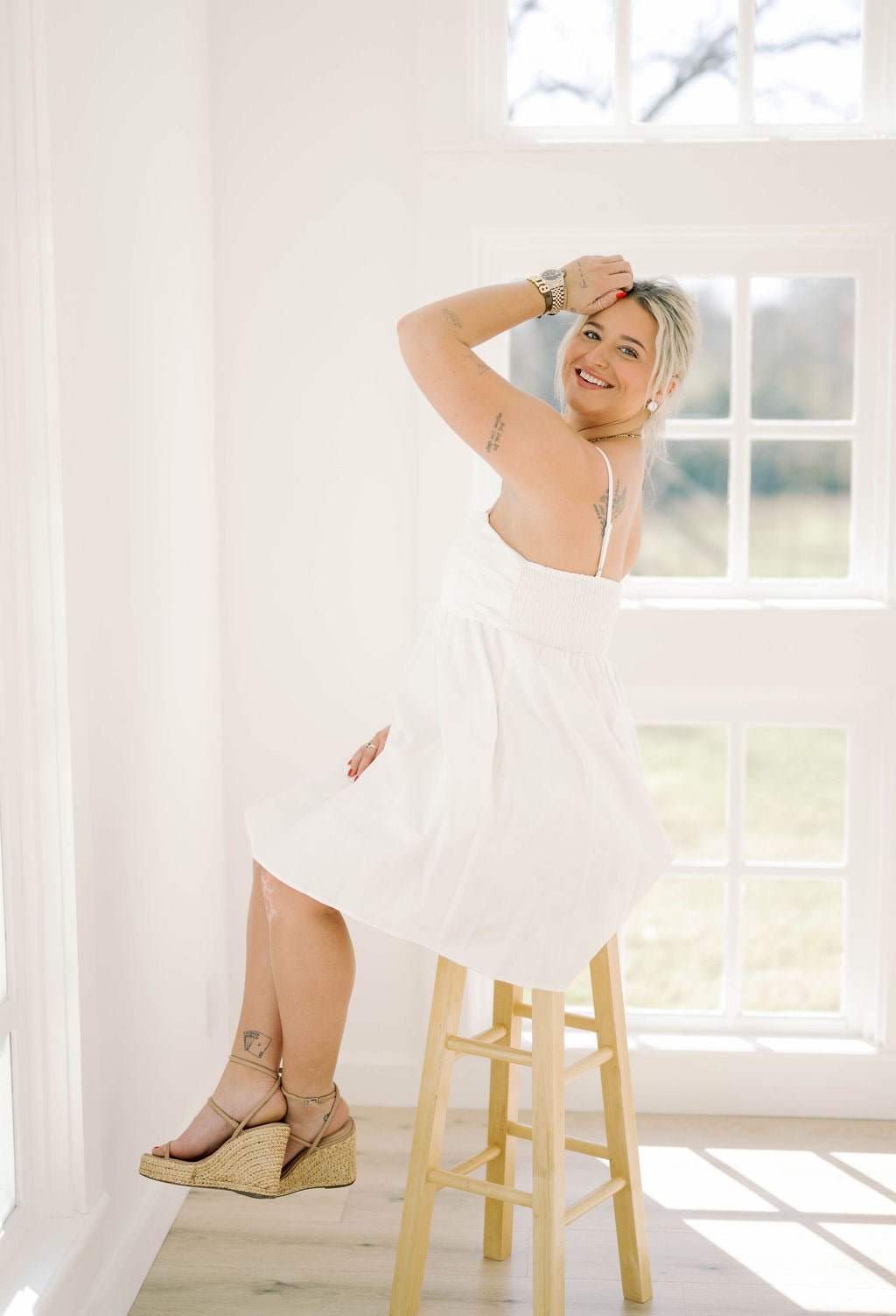 Mother of Pearl Mini Dress - Dresses - Wishlist