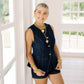 Nashville Date Vest Top - Outerwear - Vests - She & Sky