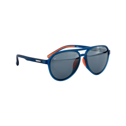 Our Sport G5 Aviator are a classic aviator style with a more sporty feel. This lightweight and smooth frame is a Navy & Orange aviator that will keep you looking fly on your next run or car ride. Fits perfectly under a baseball hat and PERFECT for your next Astros Game!  Polarized. Soft Touch. Never slide down your nose sunglasses.