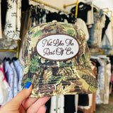 Not Like the Rest Patch Camo Trucker Hat - Accessories - Hats - Madley