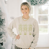 Nutcracker Tan/Green Sweatshirt - Tops - Sweatshirts - Summer Tees