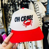 Oh Crab! Canvas Trucker Hat - Accessories - Hats - Madley
