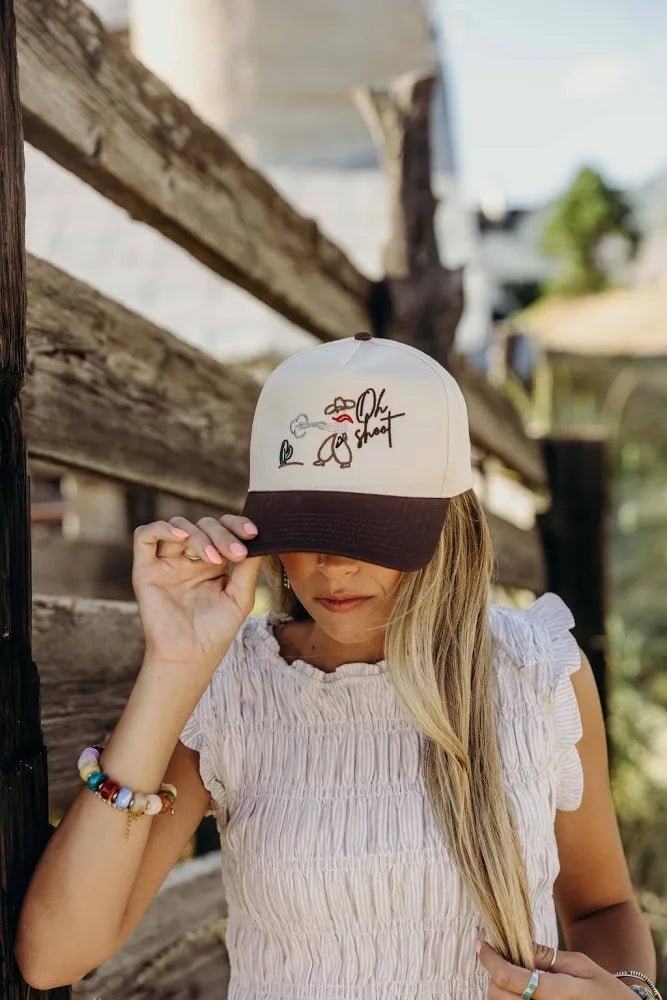 Oh Shoot Canvas Trucker Hat - Accessories - Hats - Summer Tees