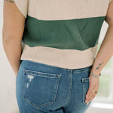 Olive You Cropped Sweater Muscle Tank Top - Tops - Sweaters - She & Sky