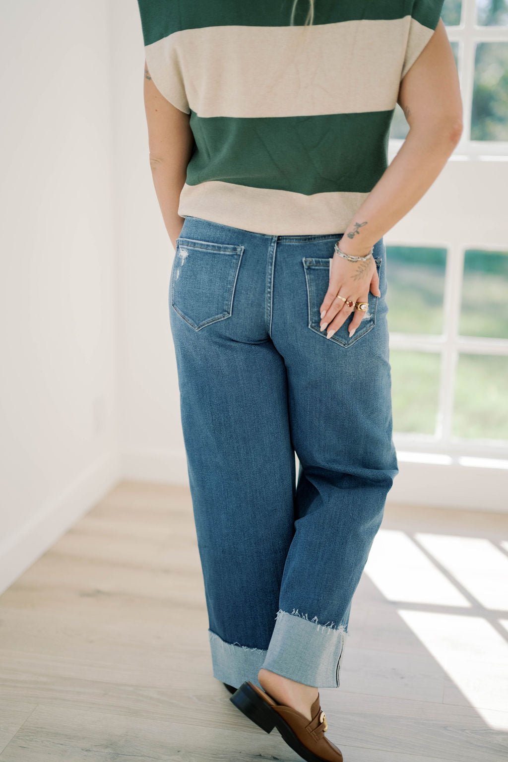 Olive You Cropped Sweater Muscle Tank Top - Tops - Sweaters - She & Sky