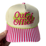 Out of Office Canvas Trucker Hat - Accessories - Hats - Summer Tees