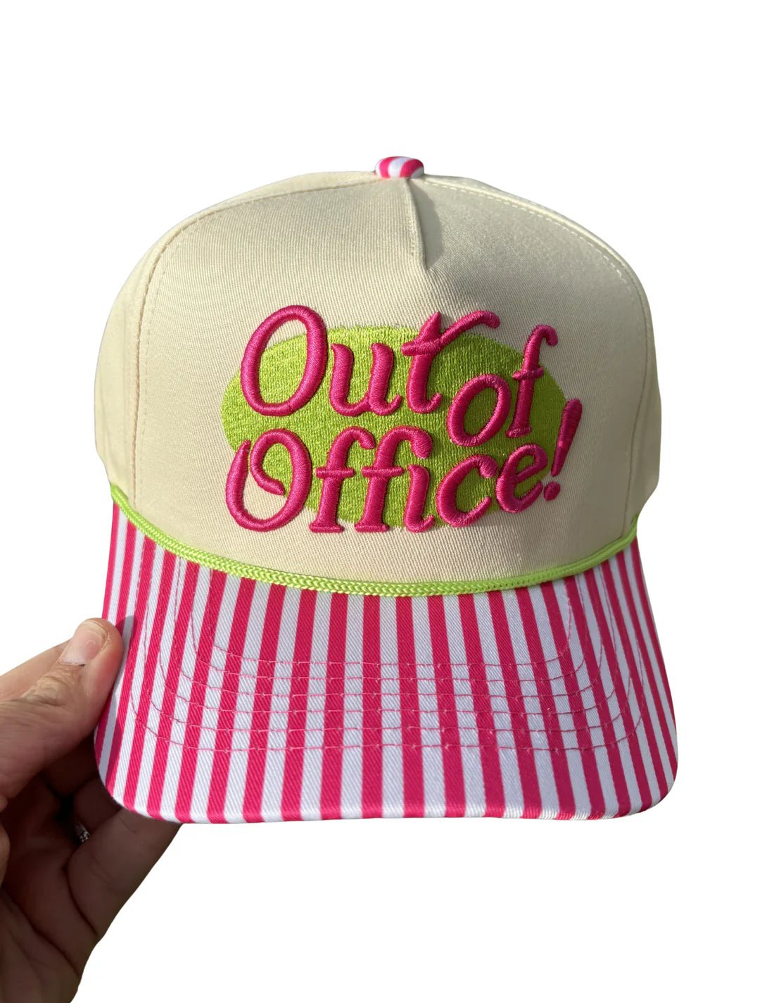 Out of Office Canvas Trucker Hat - Accessories - Hats - Summer Tees