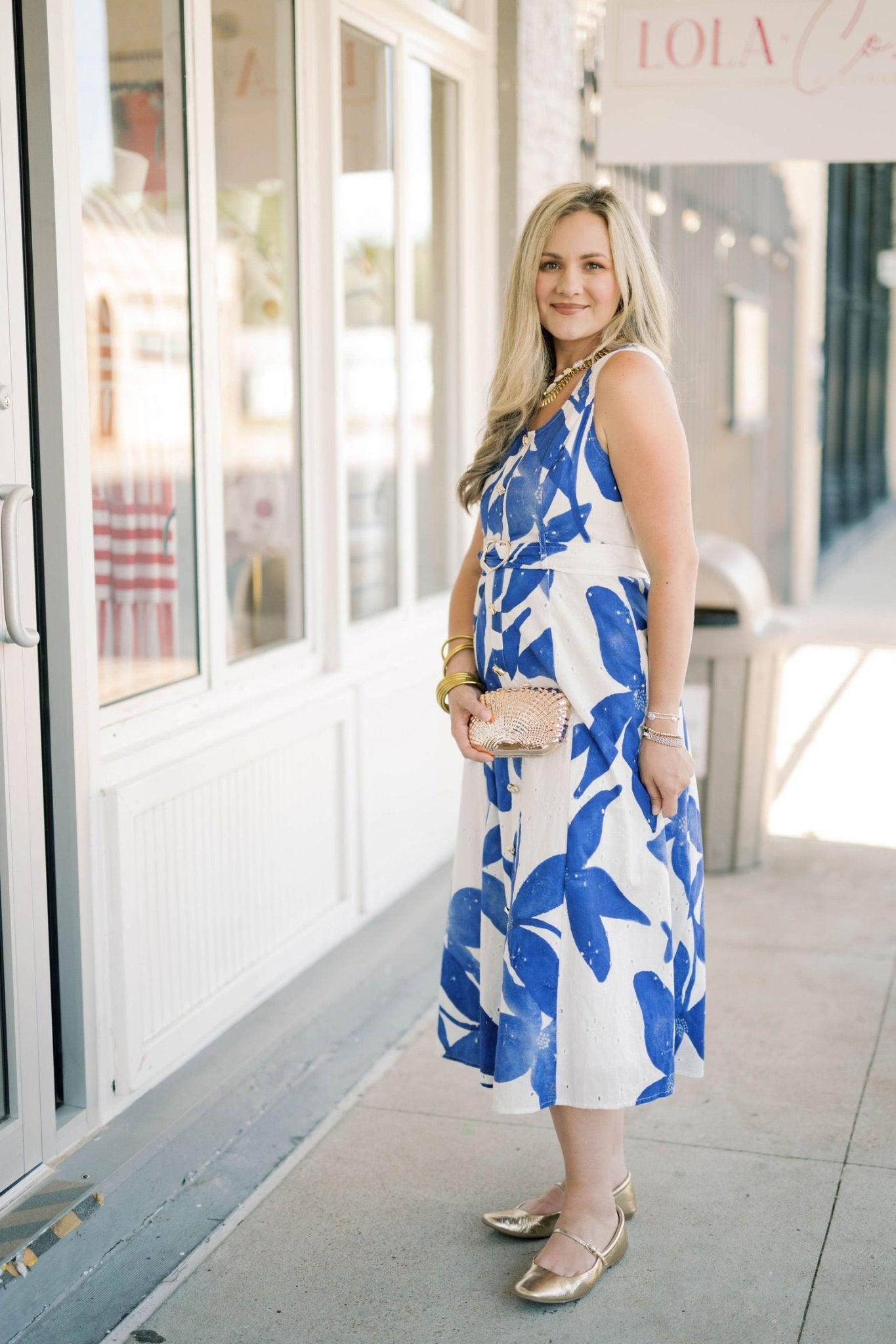 Paradisa Midi Floral Dress - Dresses - Entro