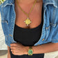 Pearl Gold Coin Charm Necklace - Jewelry - Necklaces - Chansutt Pearls