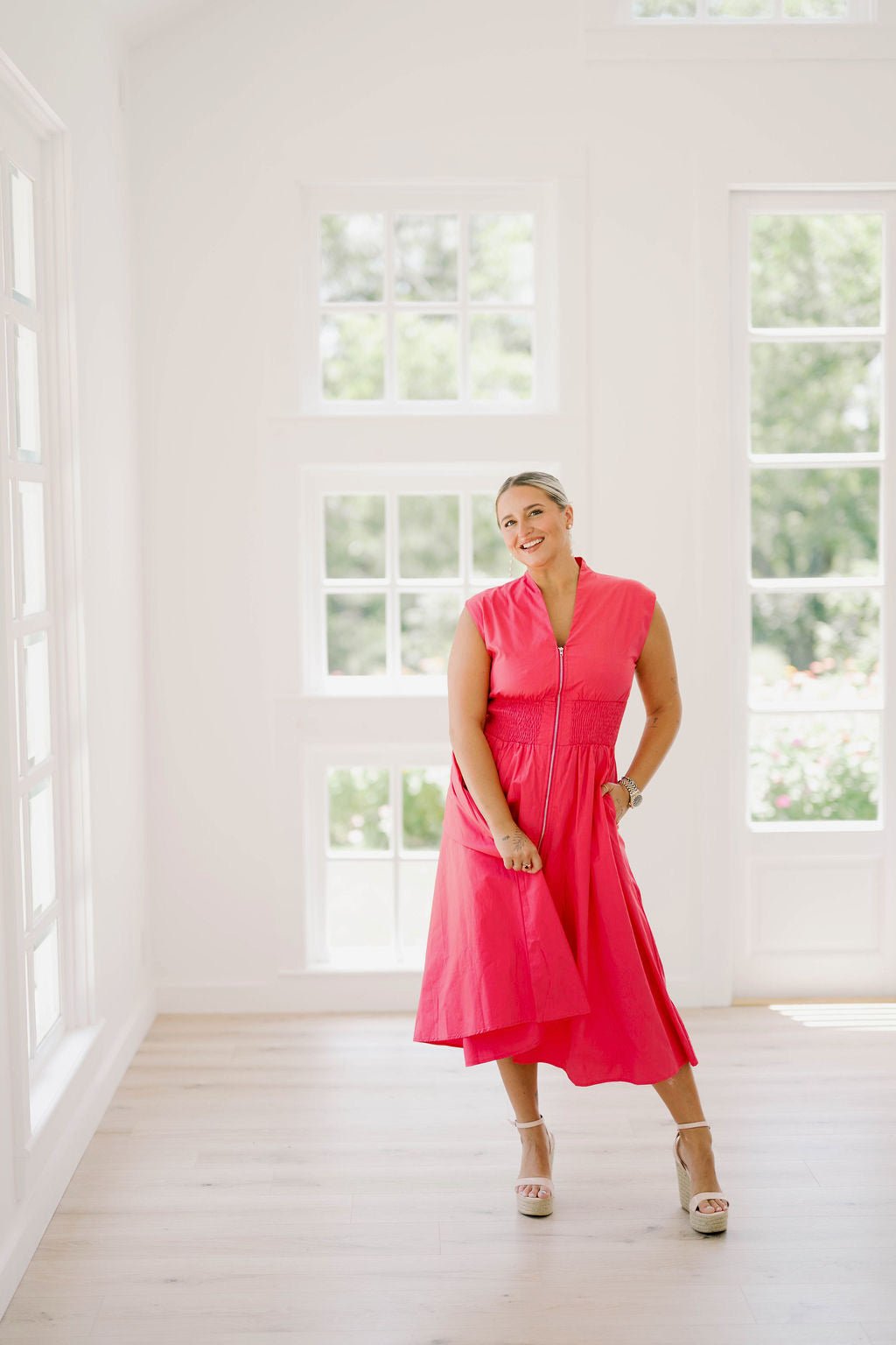 Pink Sands Dress - Dresses - She & Sky
