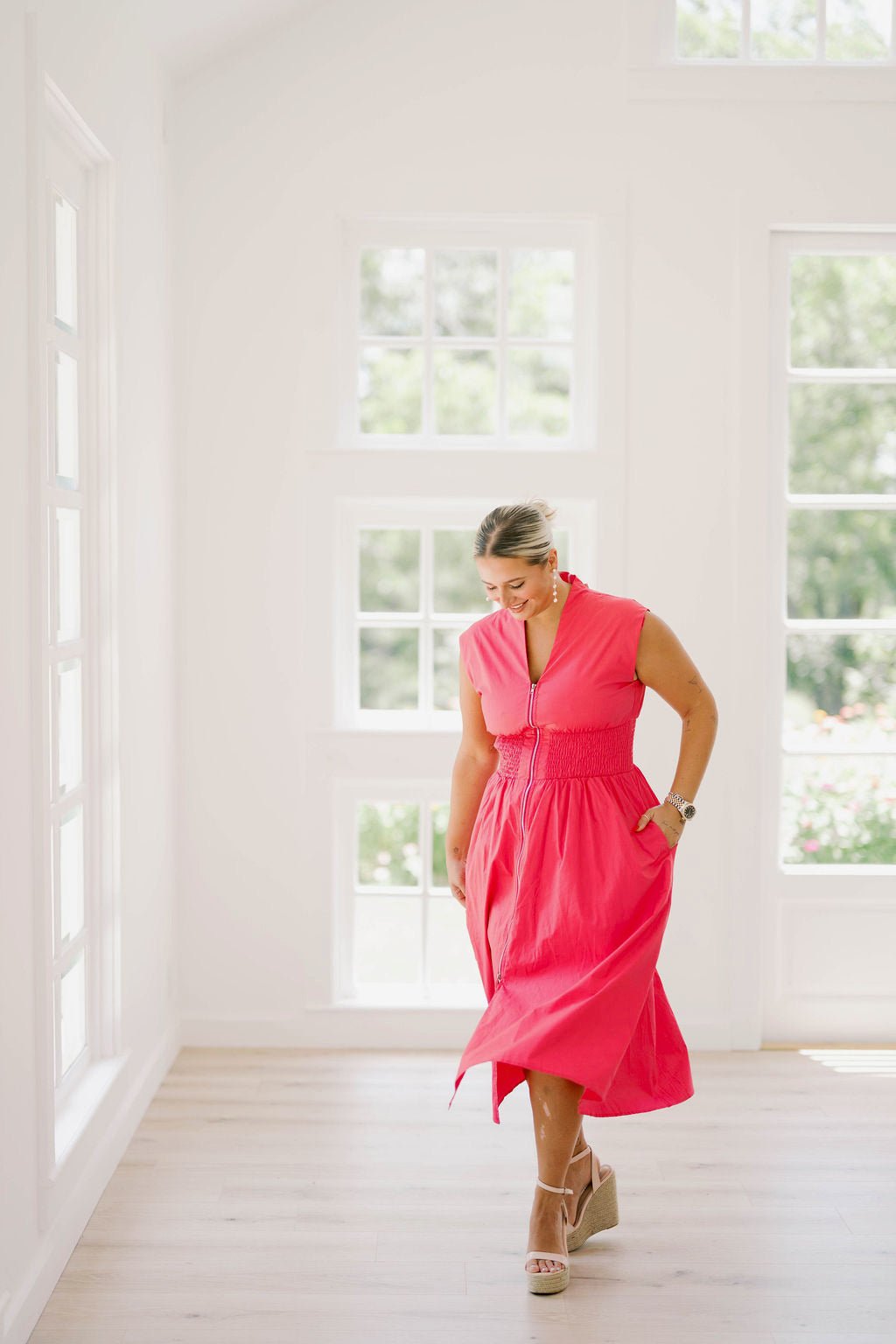 Pink Sands Dress - Dresses - She & Sky
