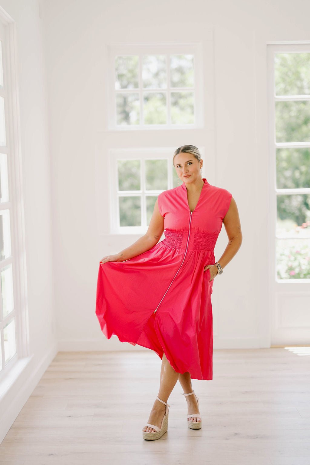 Pink Sands Dress - Dresses - She & Sky