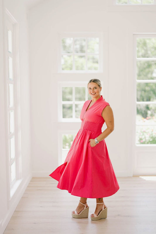 Pink Sands Dress - Dresses - She & Sky