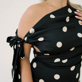 Polished Affair Dot Dress - Dresses - Sofie the Label