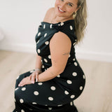 Polished Affair Dot Dress - Dresses - Sofie the Label