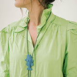 Pop of Color Midi Shirt Dress - Dresses - Adrienne