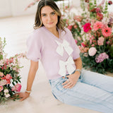 Pretty in Purple Top - Tops - Sweaters - She & Sky