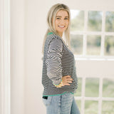 Promise Me Striped Cardigan Sweater - Tops - Sweaters - Things Between