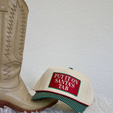 Put it on Santa's Tab Canvas Trucker Hat - Accessories - Hats - Summer Tees
