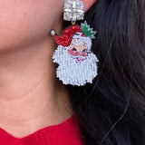 Red Santa Earrings - Jewelry - Earrings - Gaby & Grace