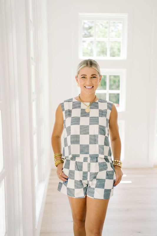 Rodeo Drive Top - Tops - Tanks - Blu Pepper