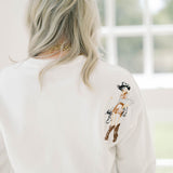 Rodeo Ready Graphic Sweatshirt - Tops - Sweatshirts - Blue B