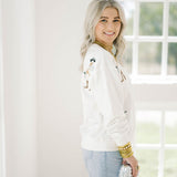 Rodeo Ready Graphic Sweatshirt - Tops - Sweatshirts - Blue B