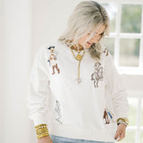 Rodeo Ready Graphic Sweatshirt - Tops - Sweatshirts - Blue B