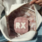 RX Mini Mauve Corduroy Travel Bag - Accessories - Travel - Kenz Kustomz