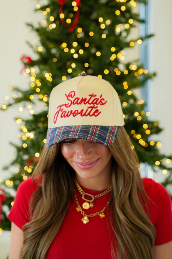 Santa's Favorite Canvas Cap - Accessories - Hats - Summer Tees