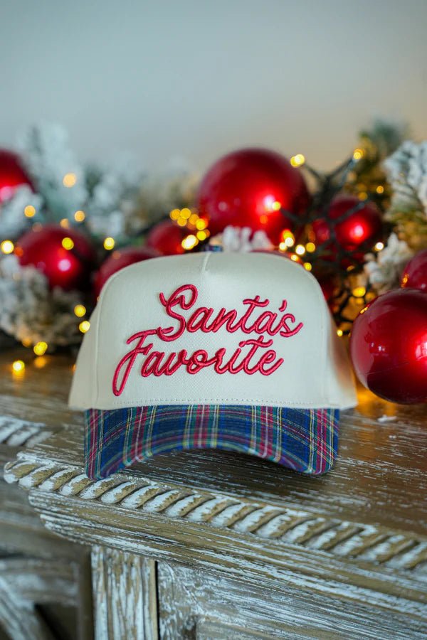 Santa's Favorite Canvas Cap - Accessories - Hats - Summer Tees