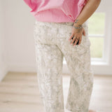 Season is Here Camo Barrel Jeans - Bottoms - Pants - Saige Denim