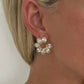 Serena Rhinestone Loop Earrings - Jewelry - Earrings - Chansutt Pearls