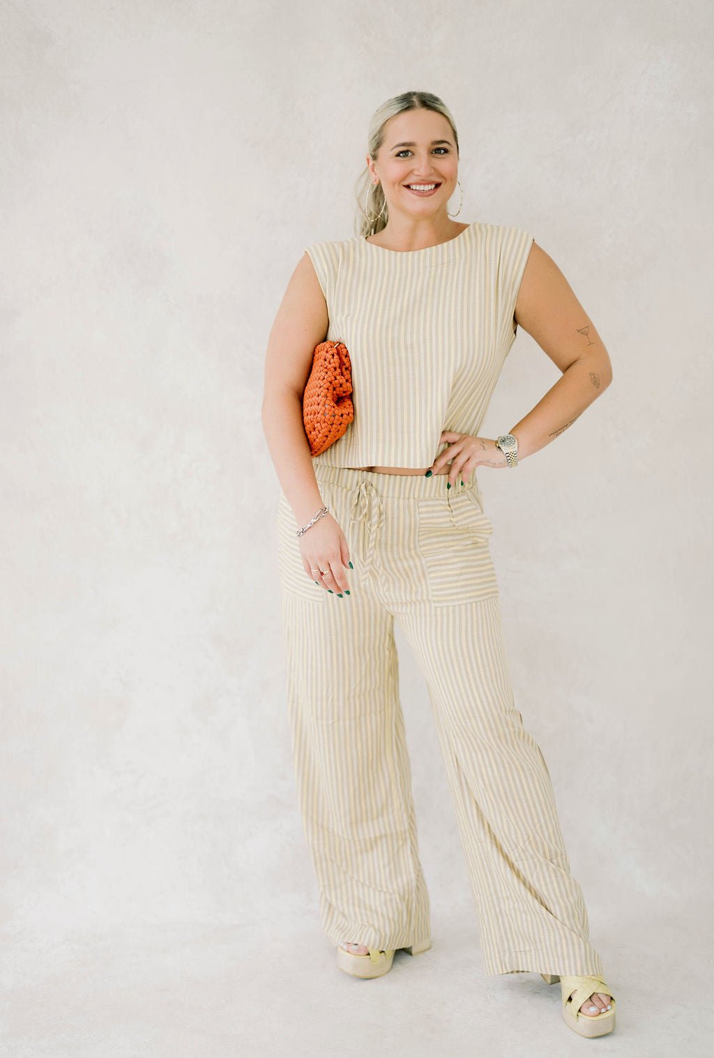 Shades of Paradise Pants - Bottoms - Pants - Blu Pepper